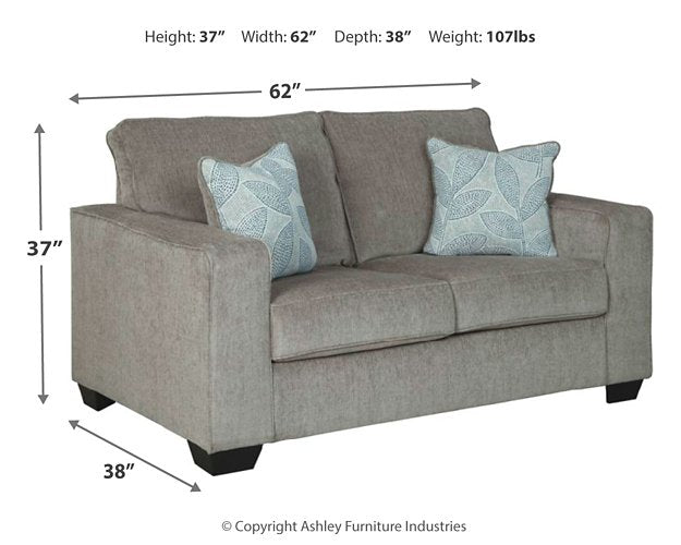 Altari Loveseat - Evans Furniture (CO)