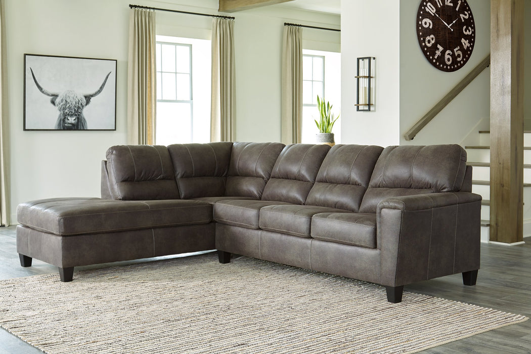 Navi 2-Piece Sectional with Chaise - Evans Furniture (CO)