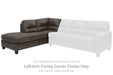 Navi 2-Piece Sleeper Sectional with Chaise - Evans Furniture (CO)