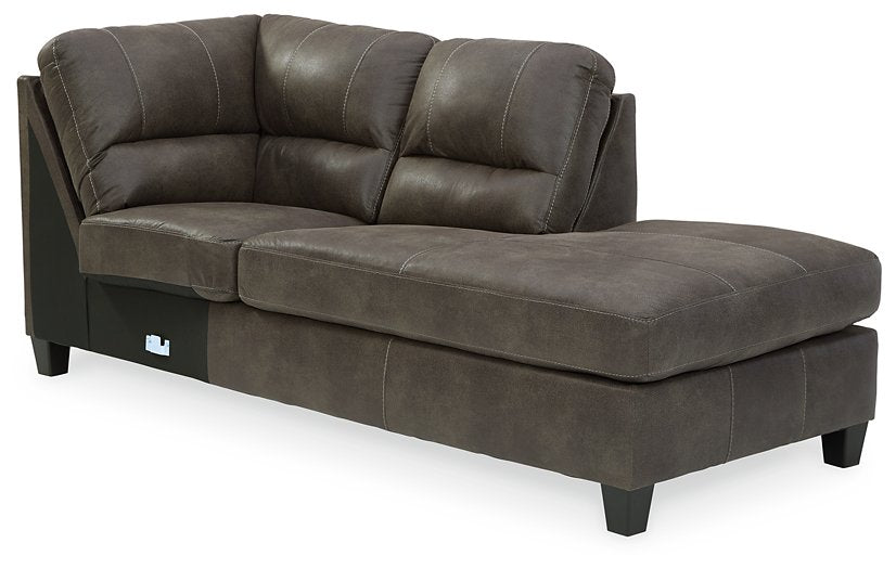 Navi 2-Piece Sectional with Chaise - Evans Furniture (CO)