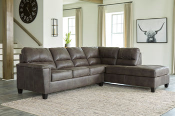 Navi 2-Piece Sleeper Sectional with Chaise - Evans Furniture (CO)