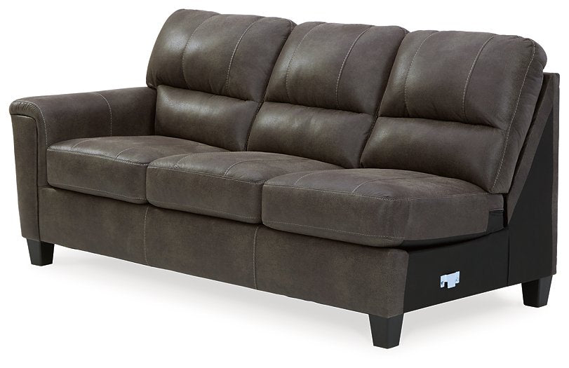 Navi 2-Piece Sectional with Chaise - Evans Furniture (CO)