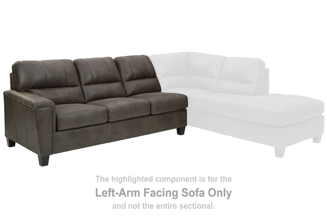 Navi 2-Piece Sectional with Chaise - Evans Furniture (CO)