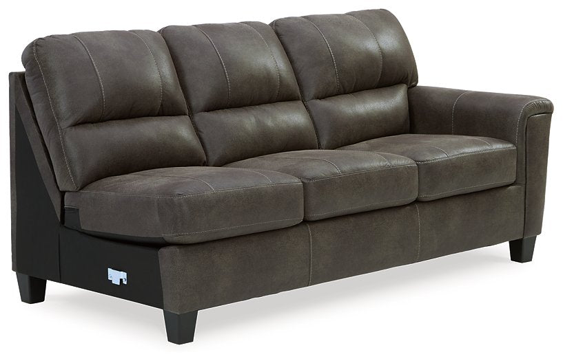 Navi 2-Piece Sectional with Chaise - Evans Furniture (CO)