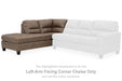 Navi 2-Piece Sectional Sofa Sleeper Chaise - Evans Furniture (CO)