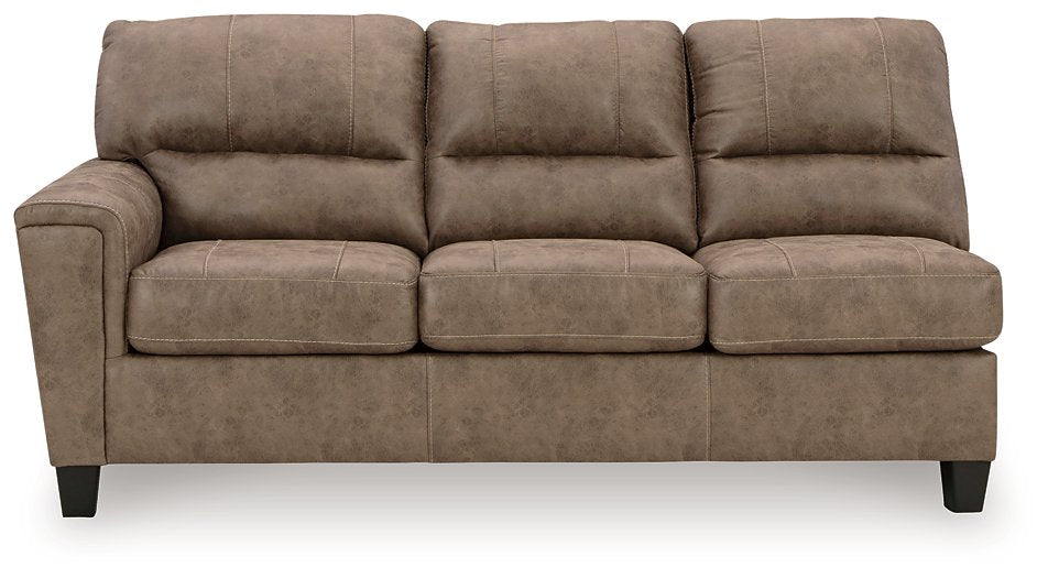 Navi 2-Piece Sectional Sofa Sleeper Chaise - Evans Furniture (CO)