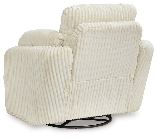 Tie-Breaker Swivel Glider Recliner - Evans Furniture (CO)