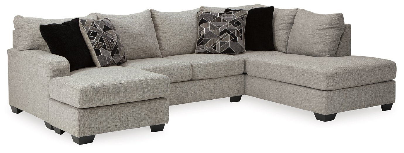 Megginson 2-Piece Sectional with Chaise - Evans Furniture (CO)