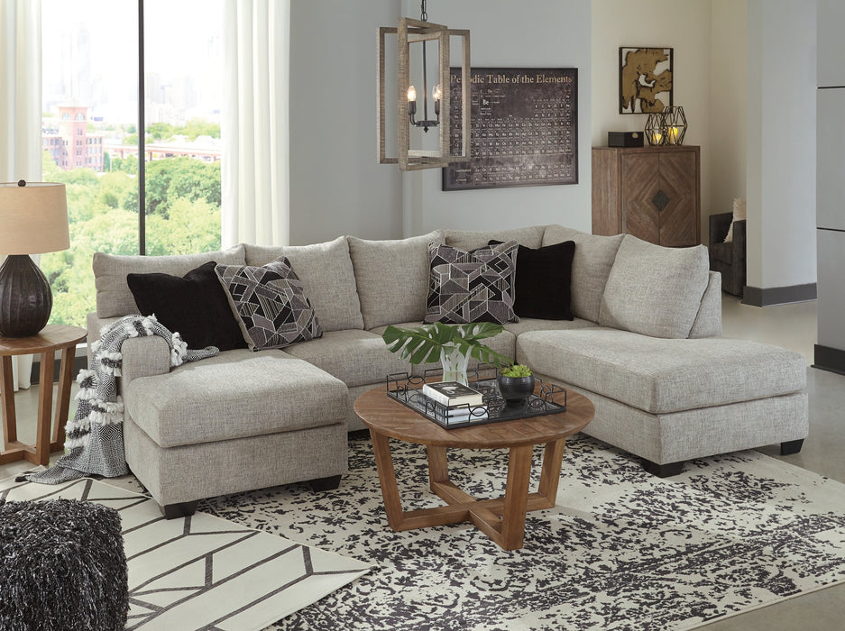 Megginson 2-Piece Sectional with Chaise - Evans Furniture (CO)