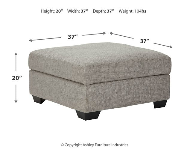 Megginson Ottoman With Storage - Evans Furniture (CO)