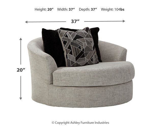 Megginson Oversized Chair - Evans Furniture (CO)