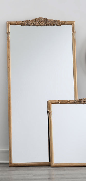 Sylvie French Provincial Rectangular Floor Mirror - Evans Furniture (CO)
