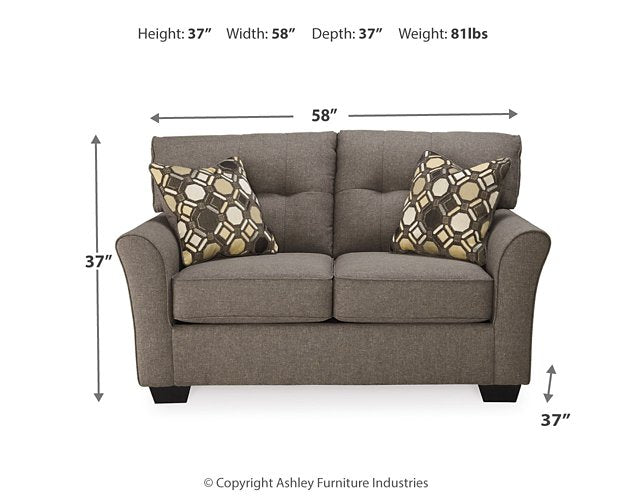 Tibbee Loveseat - Evans Furniture (CO)