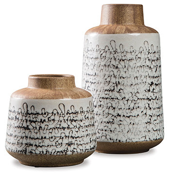 Meghan Vase (Set of 2) - Evans Furniture (CO)