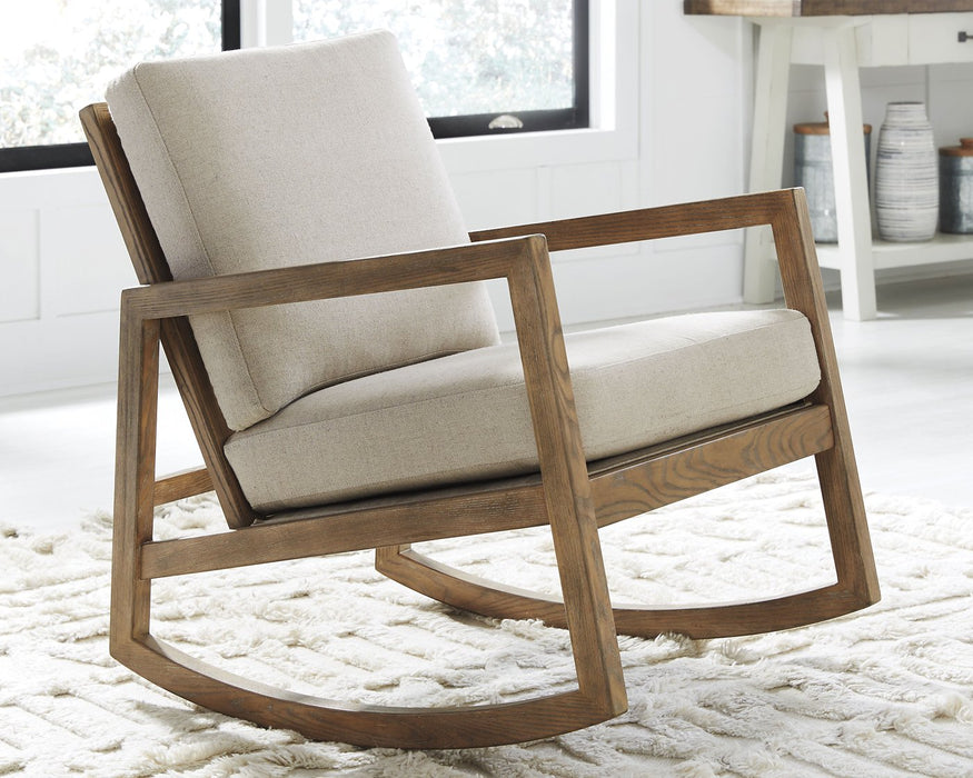Novelda Rocker Accent Chair - Evans Furniture (CO)