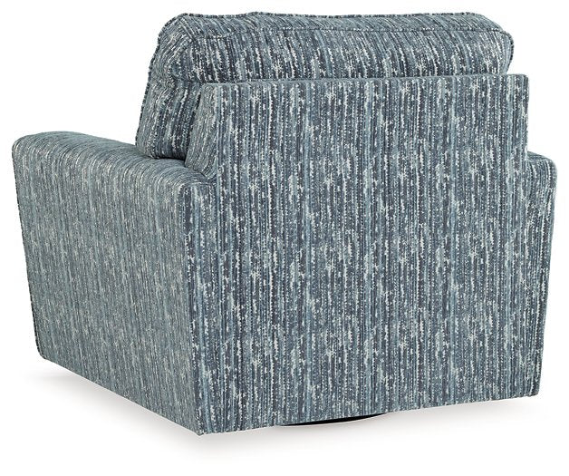 Aterburm Swivel Accent Chair - Evans Furniture (CO)