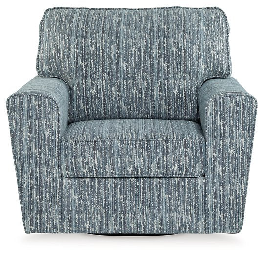 Aterburm Swivel Accent Chair - Evans Furniture (CO)