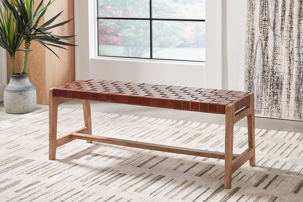 Lemmund Accent Bench - Evans Furniture (CO)