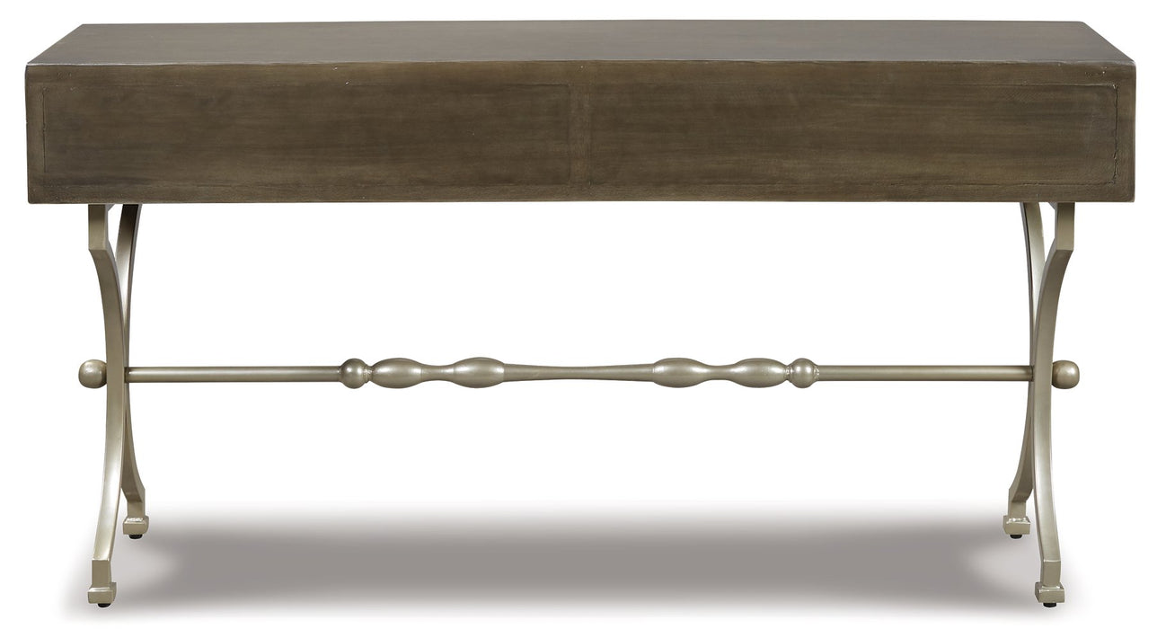 Quinnland Sofa/Console Table - Evans Furniture (CO)