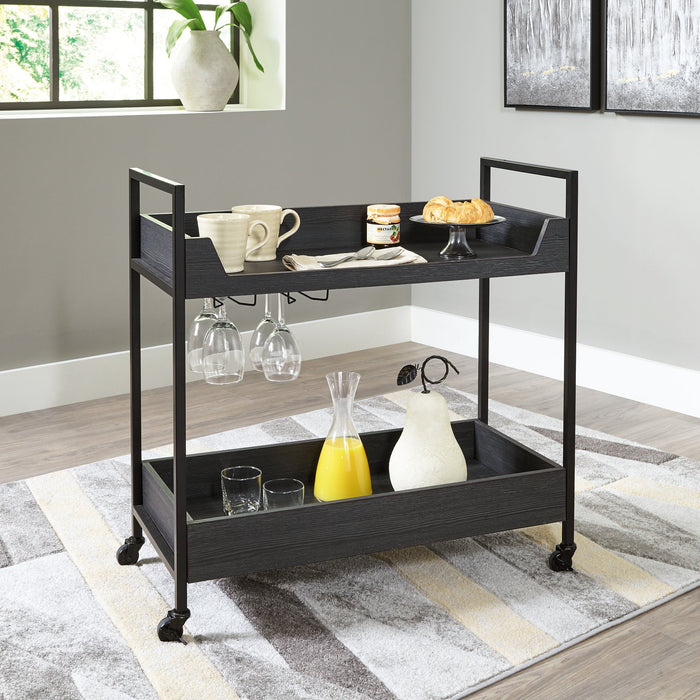 Yarlow Bar Cart - Evans Furniture (CO)