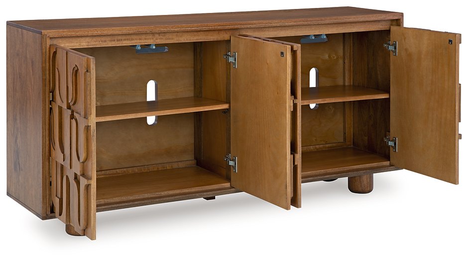 Gadburg Accent Cabinet - Evans Furniture (CO)