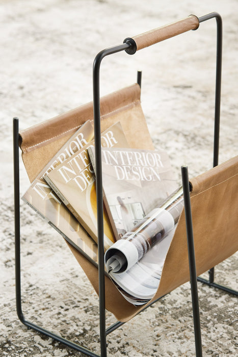 Faronworth Magazine Rack - Evans Furniture (CO)