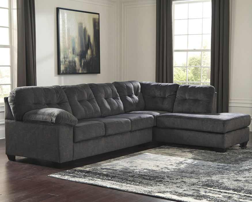 Accrington 2-Piece Sectional with Chaise - Evans Furniture (CO)