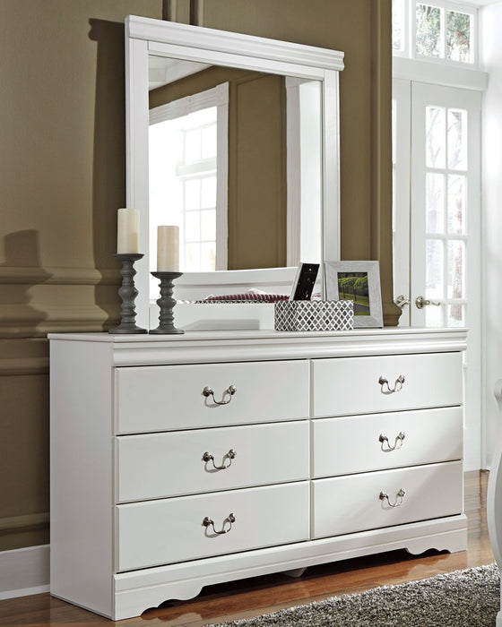 Anarasia Dresser and Mirror - Evans Furniture (CO)