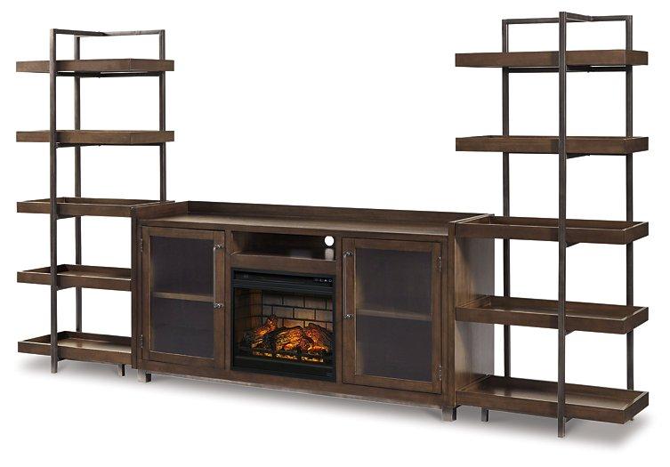 Starmore 3-Piece Wall Unit with Electric Fireplace