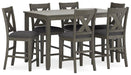 Caitbrook Counter Height Dining Table and Bar Stools (Set of 7) image