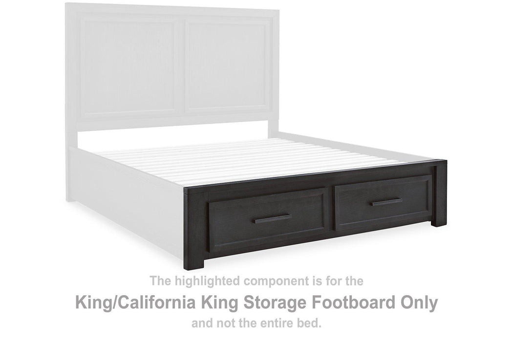 Foyland Panel Storage Bed