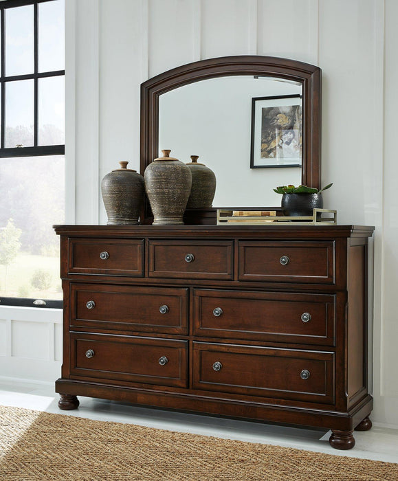 Porter Dresser and Mirror