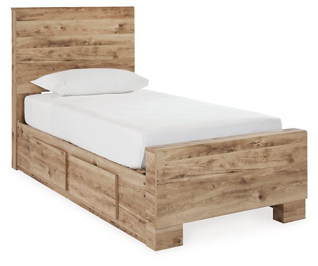 Hyanna Bed with 1 Side Storage - Evans Furniture (CO)