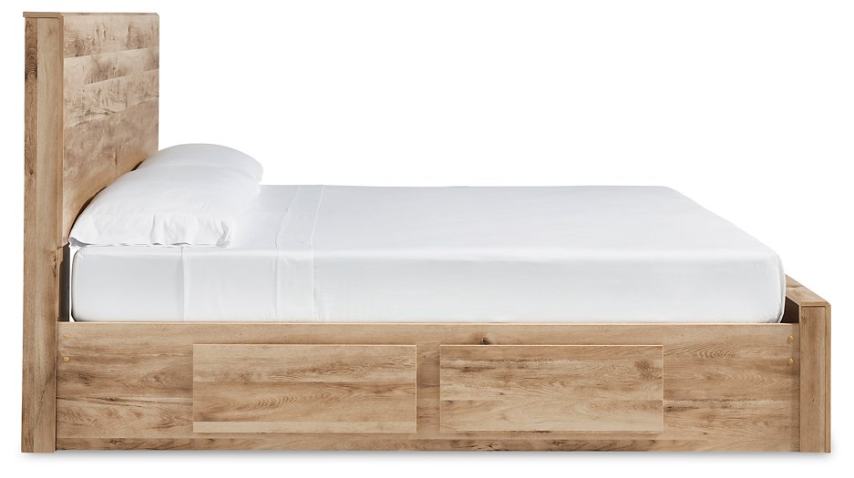 Hyanna Panel Storage Bed with 1 Under Bed Storage Drawer - Evans Furniture (CO)