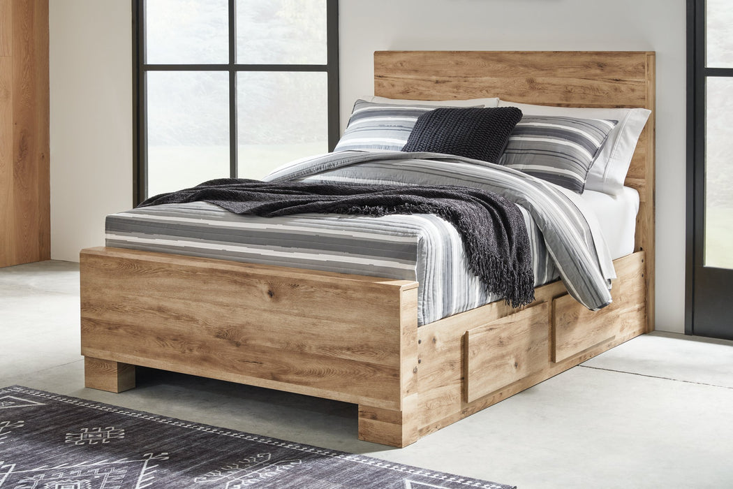Hyanna Bed with 1 Side Storage - Evans Furniture (CO)