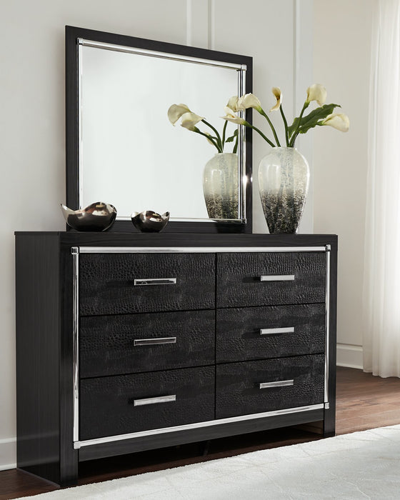 Kaydell Dresser and Mirror - Evans Furniture (CO)