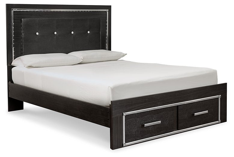Kaydell Bed with Storage - Evans Furniture (CO)