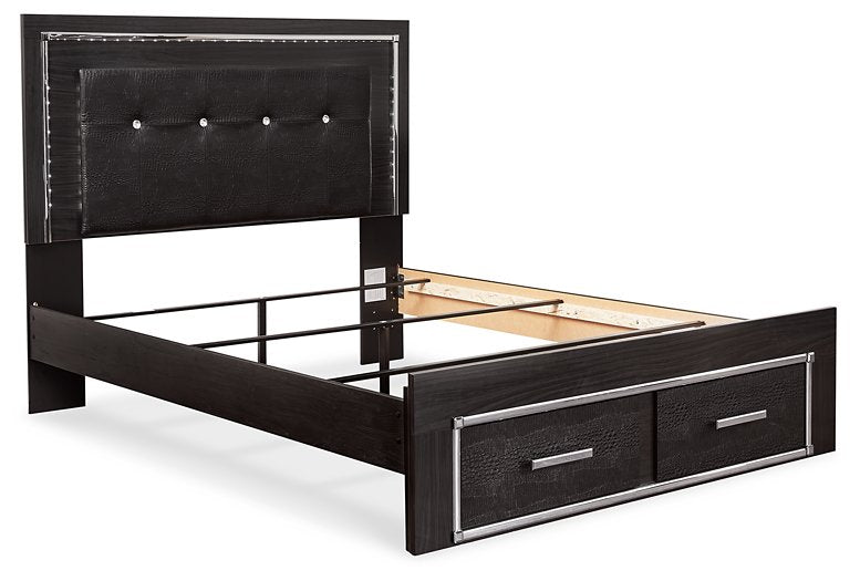 Kaydell Bed with Storage - Evans Furniture (CO)