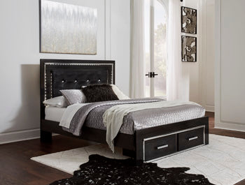 Kaydell Bed with Storage - Evans Furniture (CO)