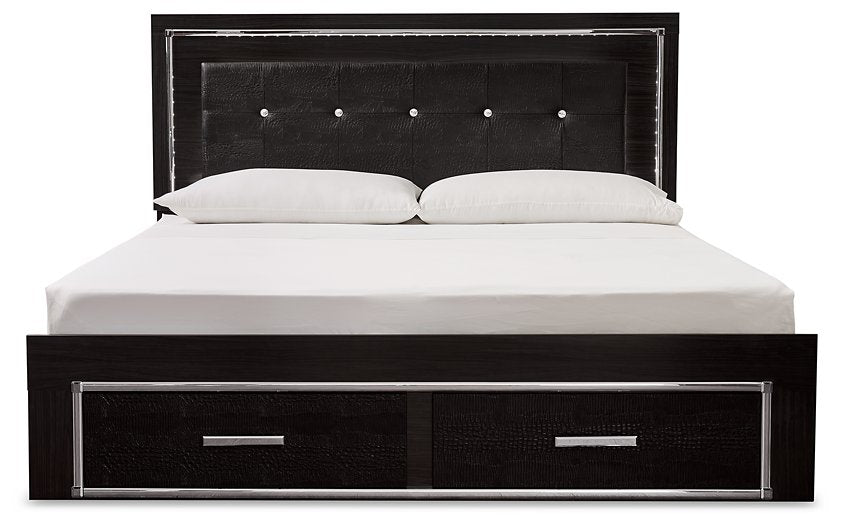 Kaydell Bed with Storage - Evans Furniture (CO)