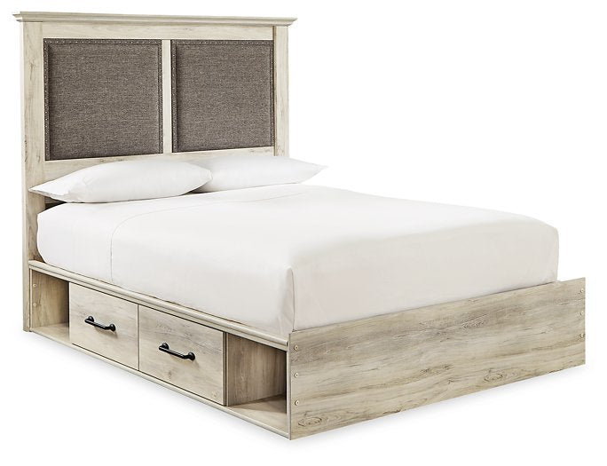 Cambeck Upholstered Panel Storage Bed - Evans Furniture (CO)