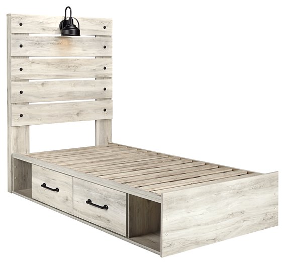 Cambeck Bed with 4 Storage Drawers - Evans Furniture (CO)