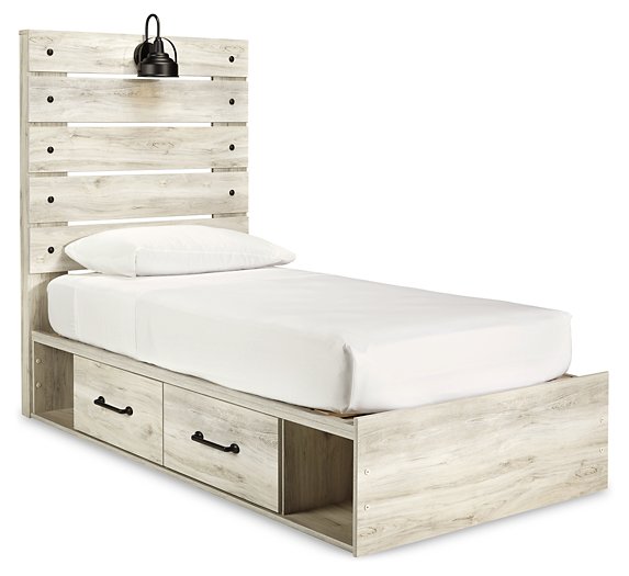 Cambeck Bed with 4 Storage Drawers - Evans Furniture (CO)