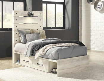 Cambeck Bed with 4 Storage Drawers - Evans Furniture (CO)