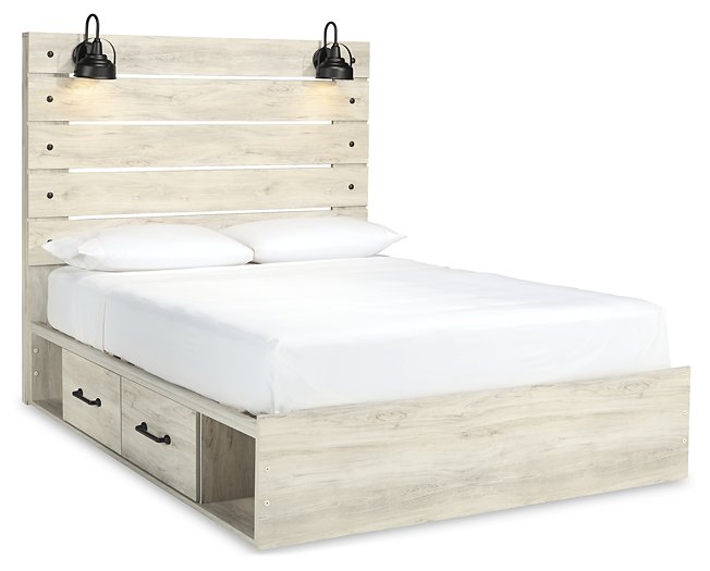 Cambeck Bed with 2 Storage Drawers - Evans Furniture (CO)