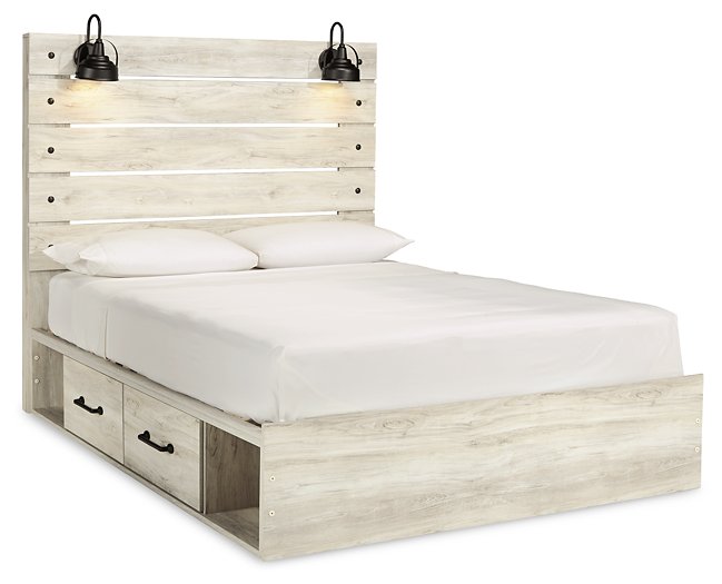 Cambeck Bed with 4 Storage Drawers - Evans Furniture (CO)