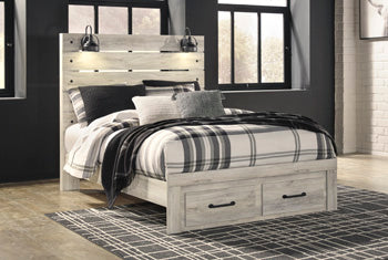 Cambeck Bed with 2 Storage Drawers - Evans Furniture (CO)