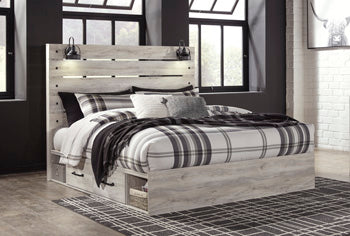 Cambeck Bed with 4 Storage Drawers - Evans Furniture (CO)