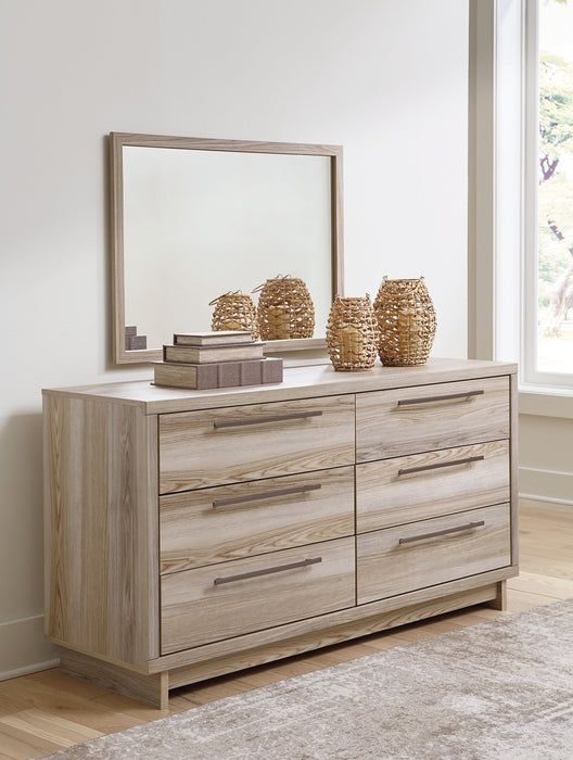 Hasbrick Dresser and Mirror - Evans Furniture (CO)