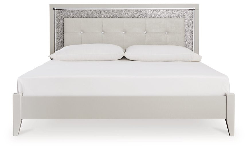 Zyniden Upholstered Bed - Evans Furniture (CO)